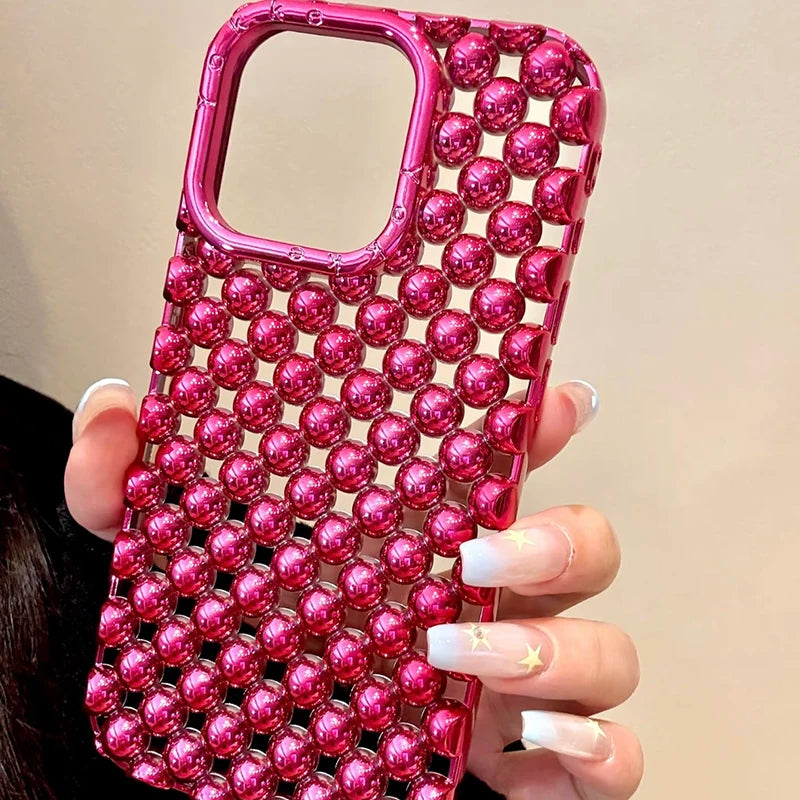 Pink Crystal Texture Case
