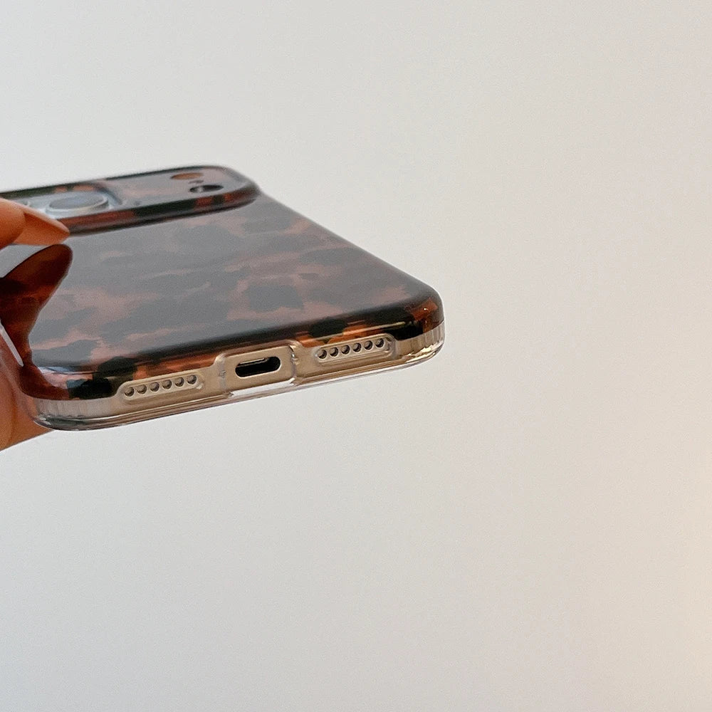 Wild Cocoa Leopard Case