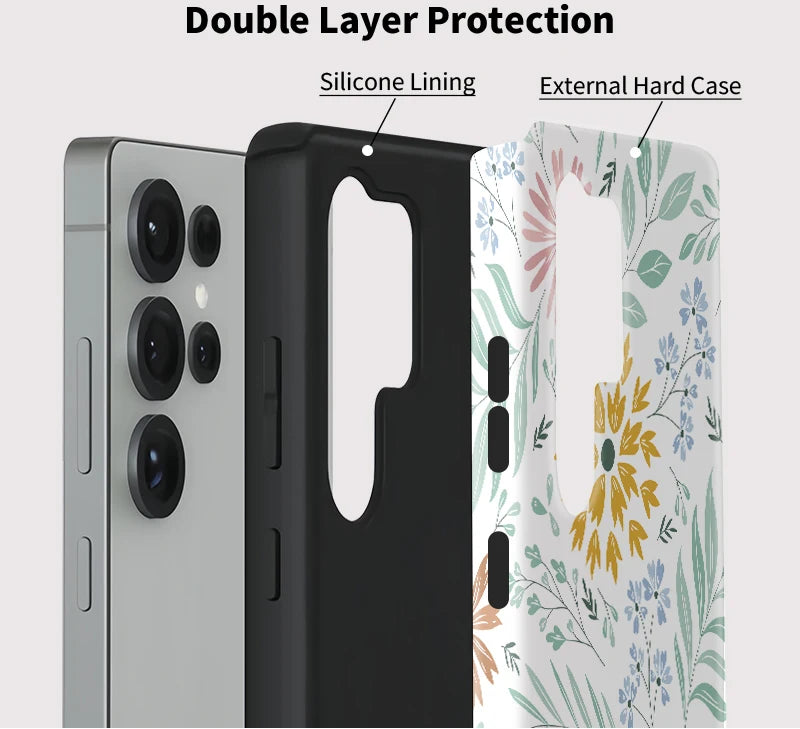 Samsung Galaxy Wildflower Garden Case