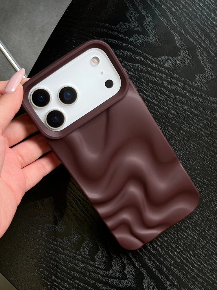 Glossy Pearl Wave Case