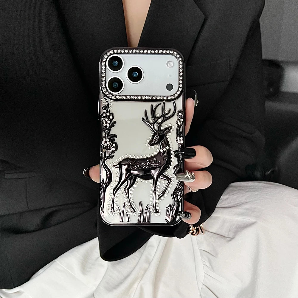 Vintage Deer Art Case