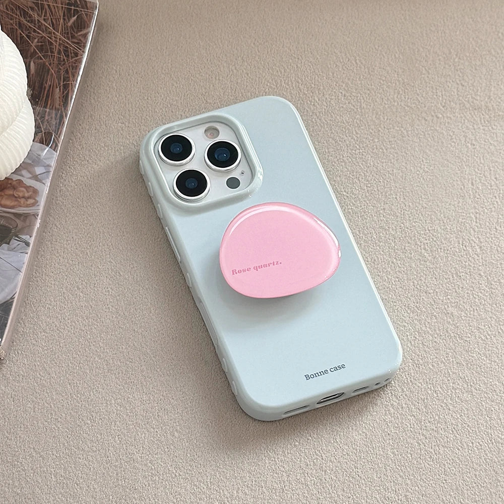 Heart Grip Wood Case for Iphone 13 14 15 16 17 Pro Max
