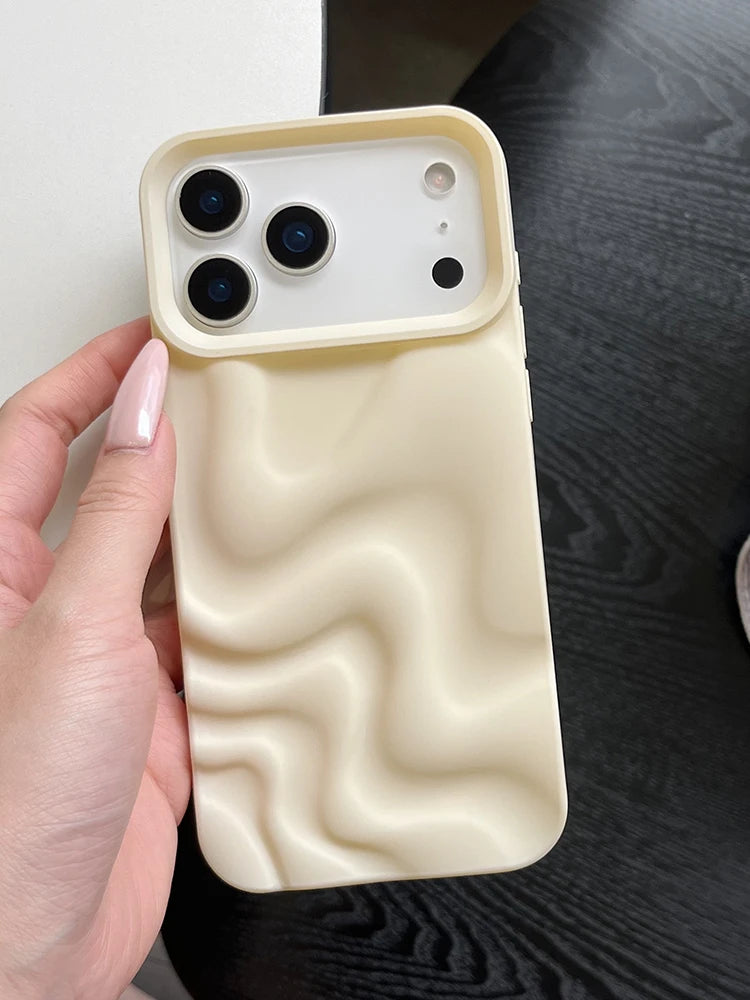 Glossy Pearl Wave Case