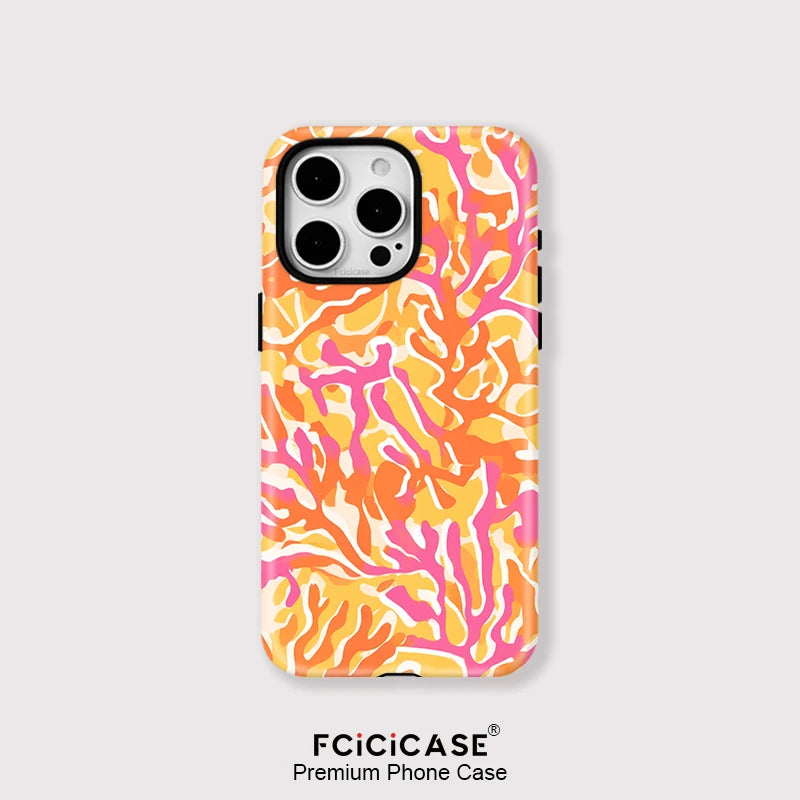 IPHONE Golden Abstract Energy Case