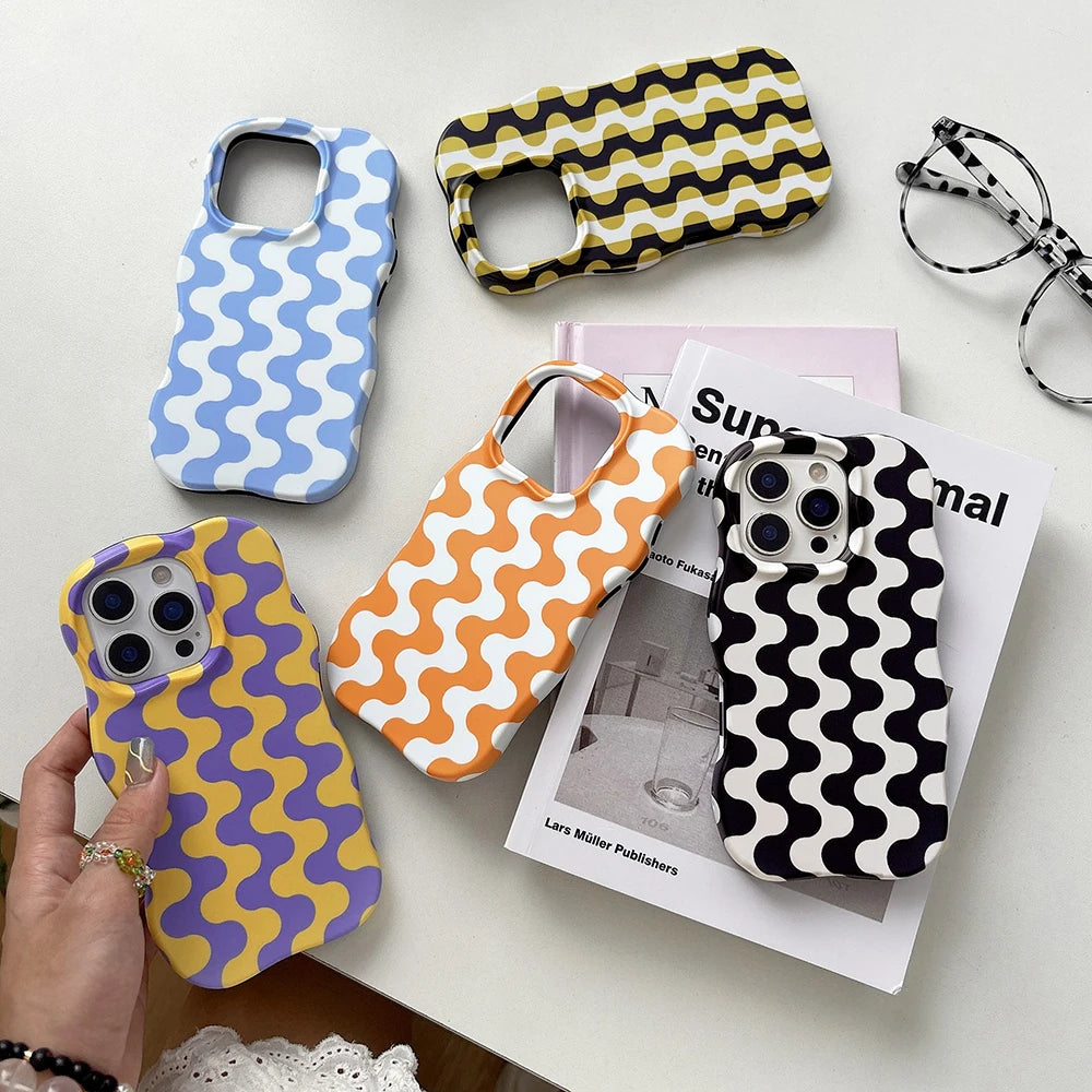 Wavy Pop Art Case