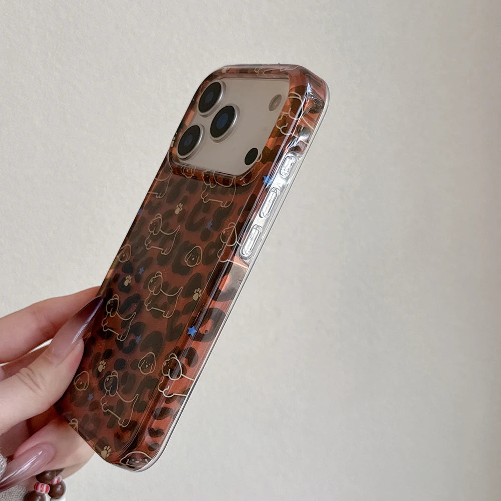 Leopard Luxe Strap Case