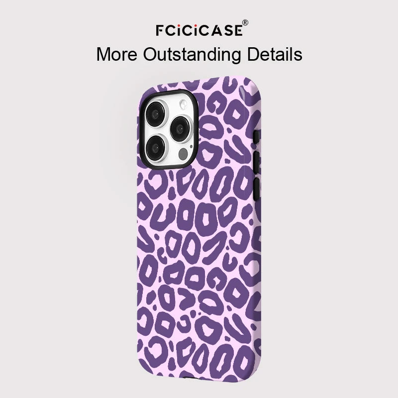 IPHONE Lavender Leopard Dream Case