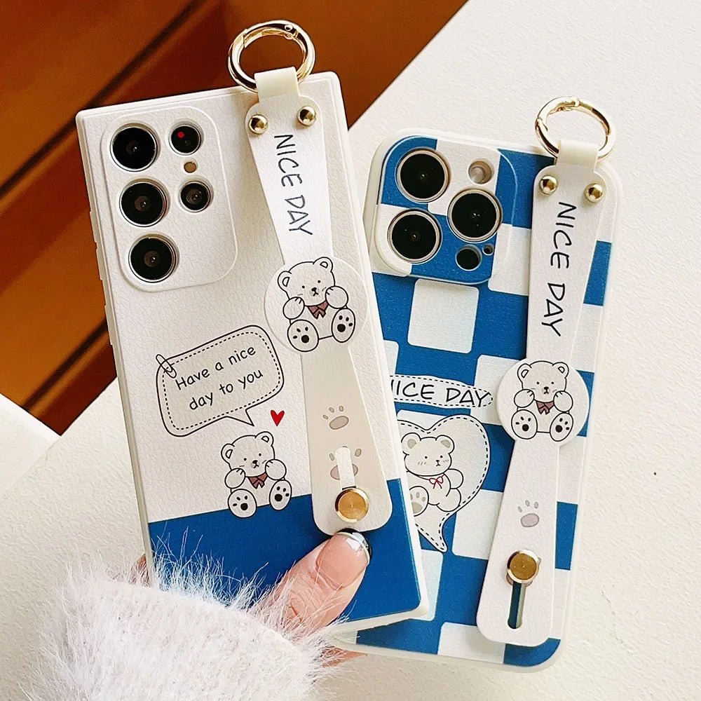Cute Bear Cases For Samsung