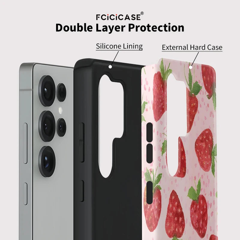Samsung Galaxy Strawberry Sweet Case