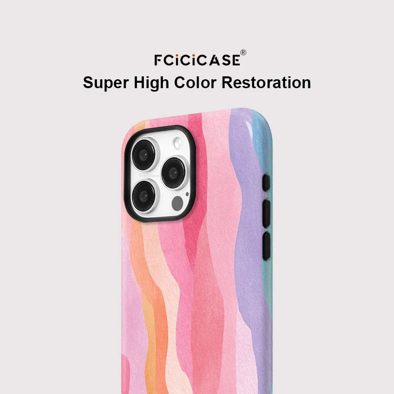 IPHONE Blush Wave Aesthetic Case
