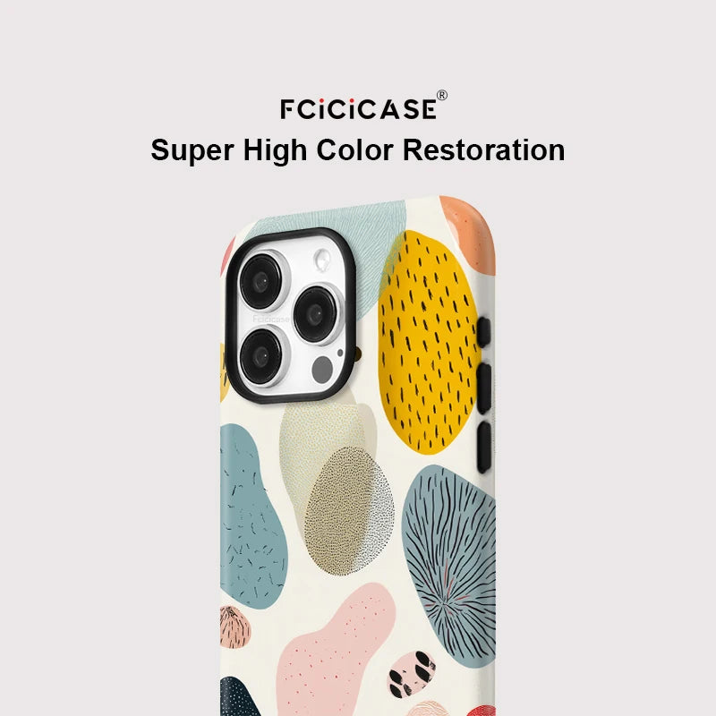 IPHONE Abstract Pebble Art Case