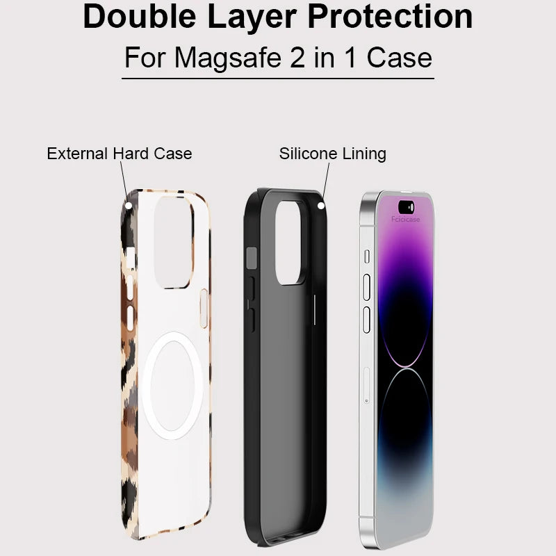 IPHONE Earth Leopard Vintage Case