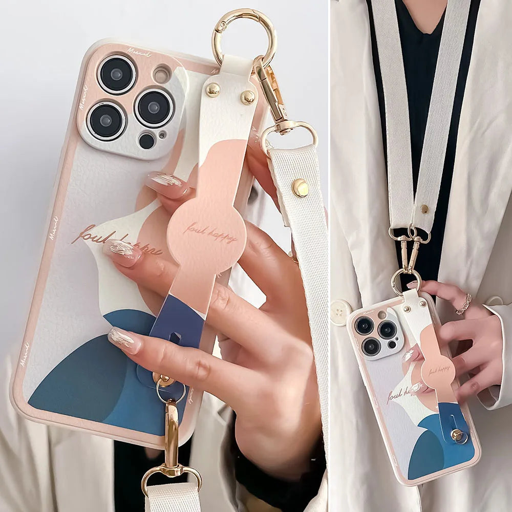 Crossbody Lanyard Case For Samsung