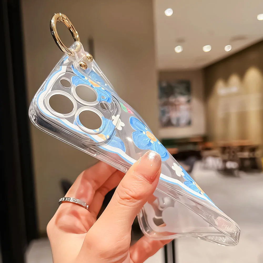 Pretty Bloom Phone Holder Case for Samsung