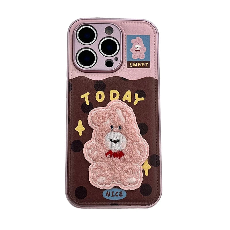 Retro Cartoon Patchwork Case