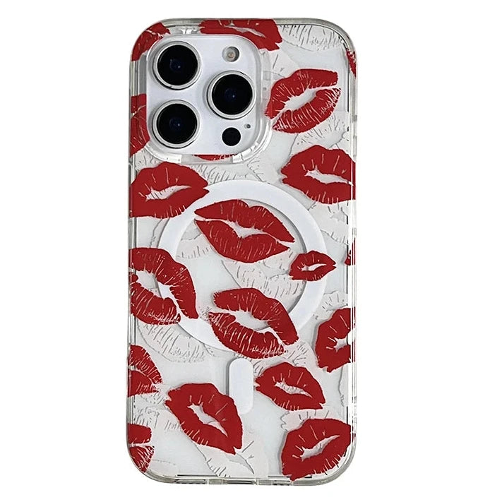 Red Lip - Magnetic Cover