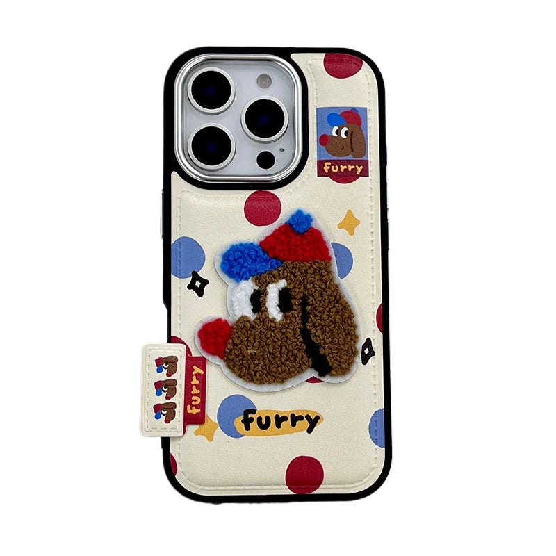 Retro Bear Twins Case