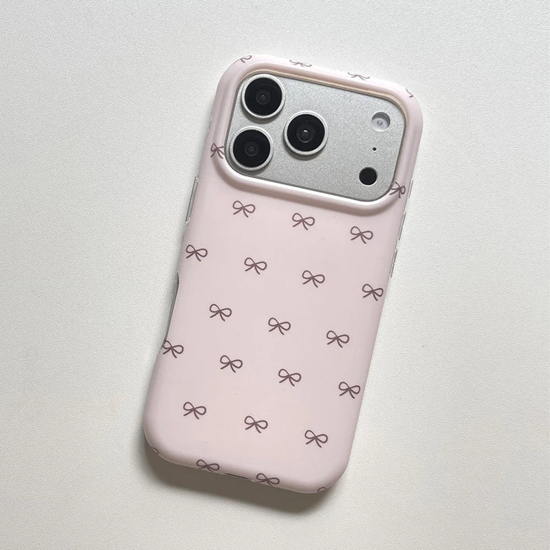 Soft Bow Aesthetic Case