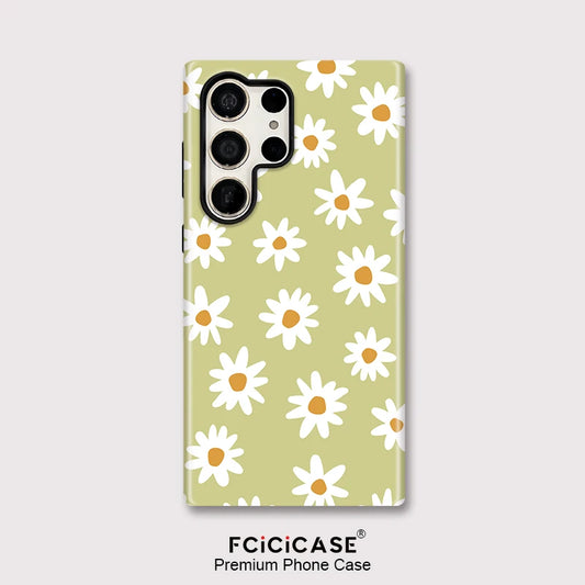 Samsung Galaxy Daisy Bloom Aesthetic Case