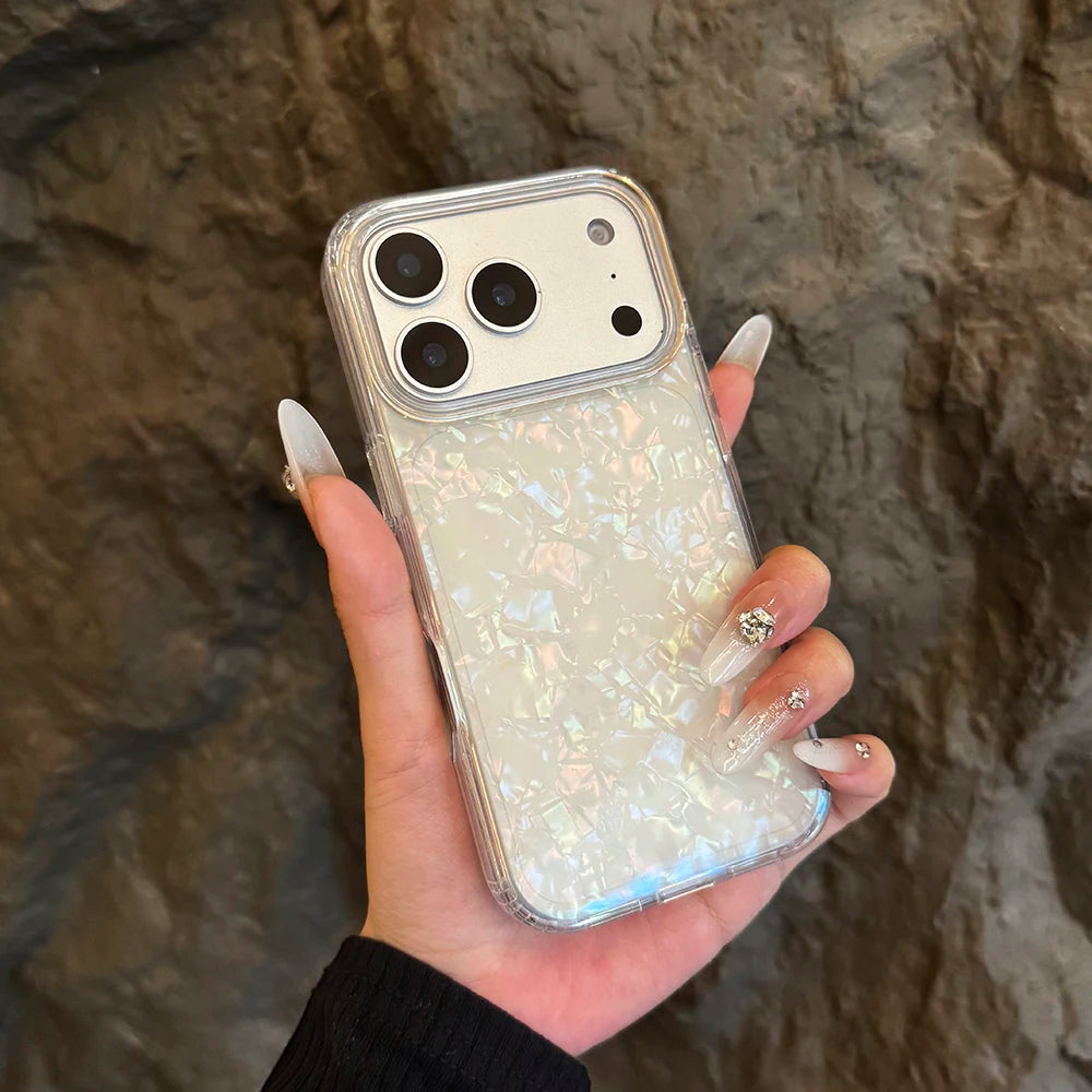 Iridescent Pearl Shell Case