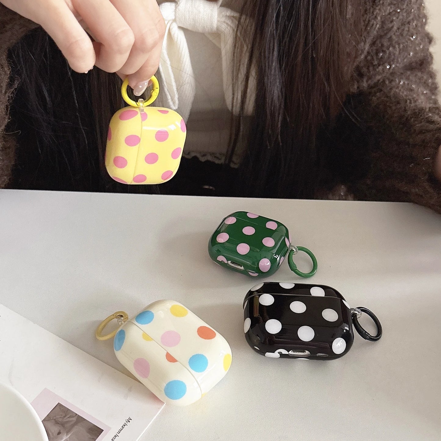 Color Pop Dot AirPods Case