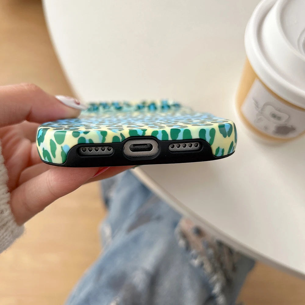 Gradient Leopard Phone Case for IPhone