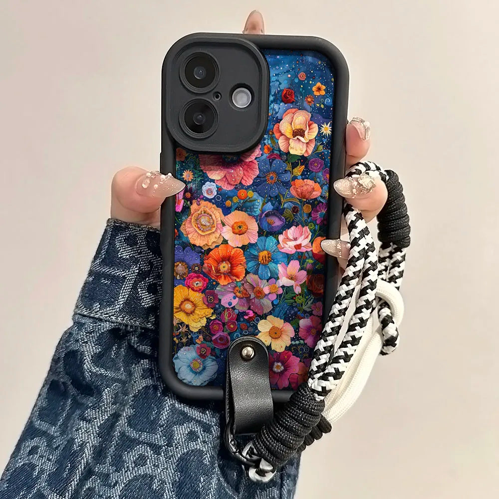 Vintage Flower Cover For Samsung
