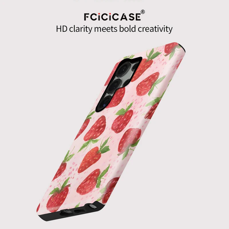 Samsung Galaxy Strawberry Sweet Case