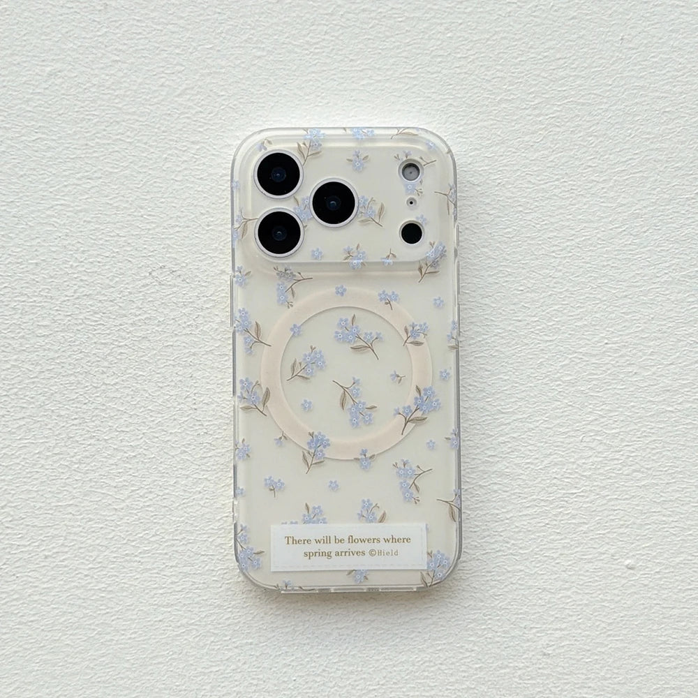 Blue Toile MagSafe Case
