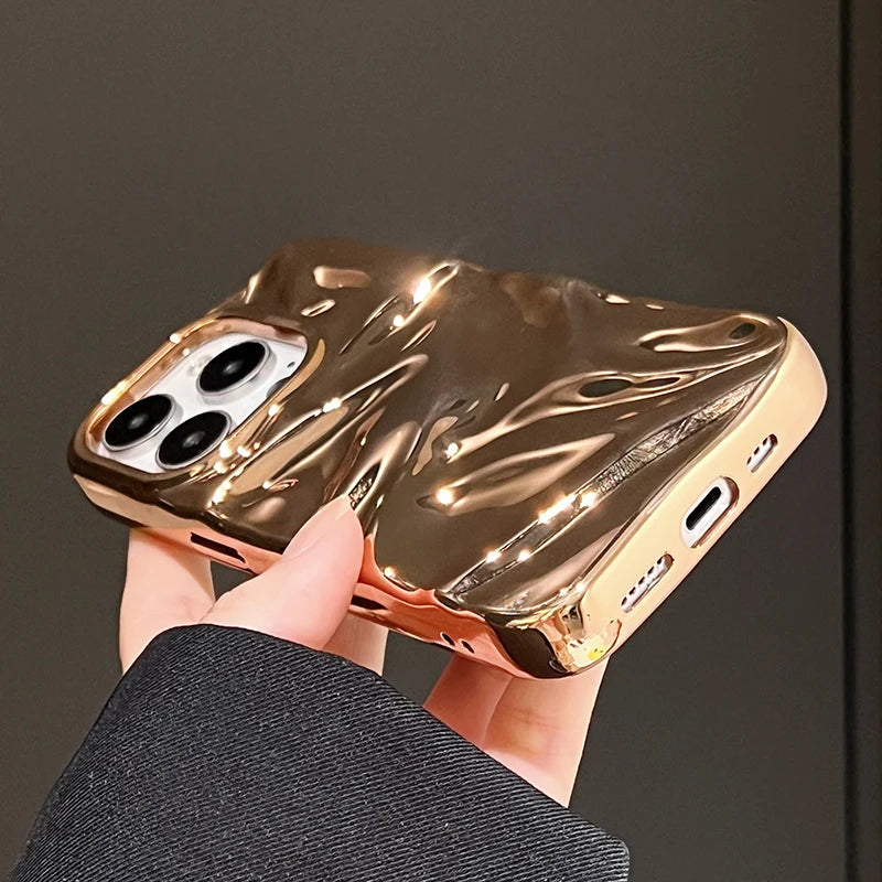 Liquid Gold Mirror Case