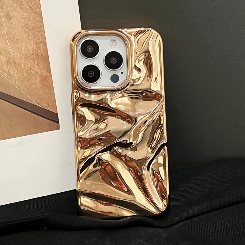 Liquid Gold Mirror Case