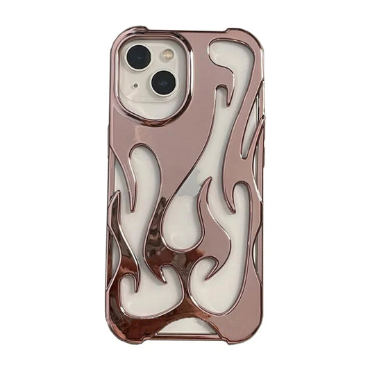 Hollowed Flame Case For iPhone 16 Pro Max 17 Air 15 13 12 11 14