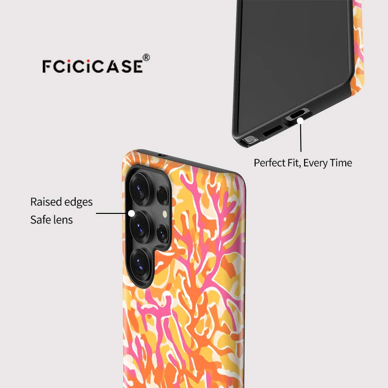 Samsung Galaxy Golden Abstract Energy Case