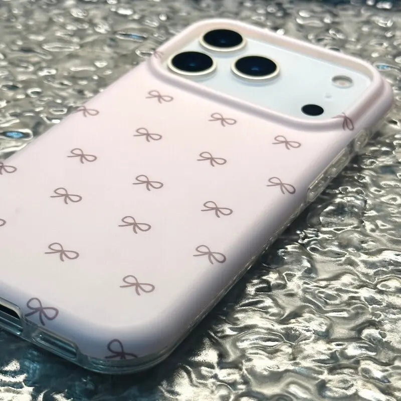 Soft Bow Aesthetic Case