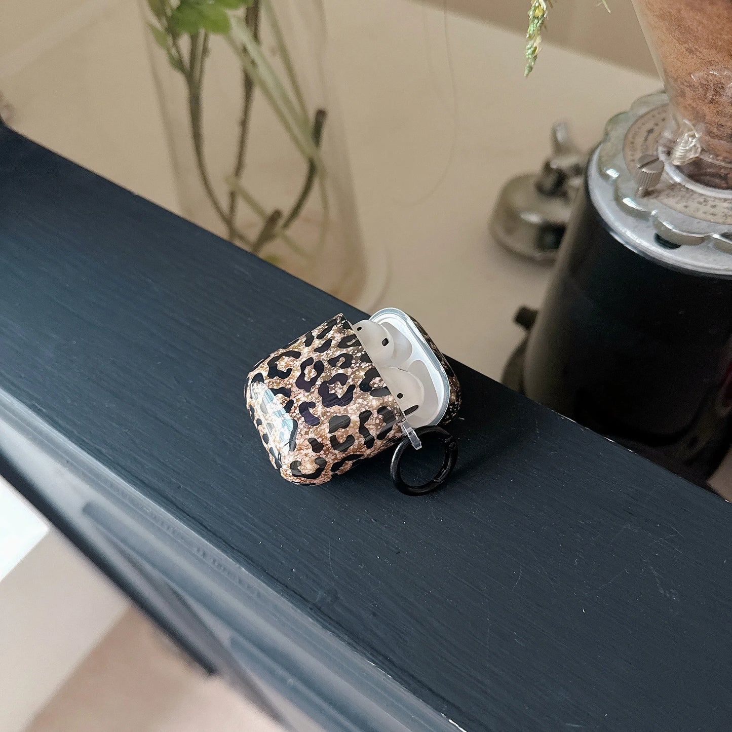 Neon Leopard AirPods Case