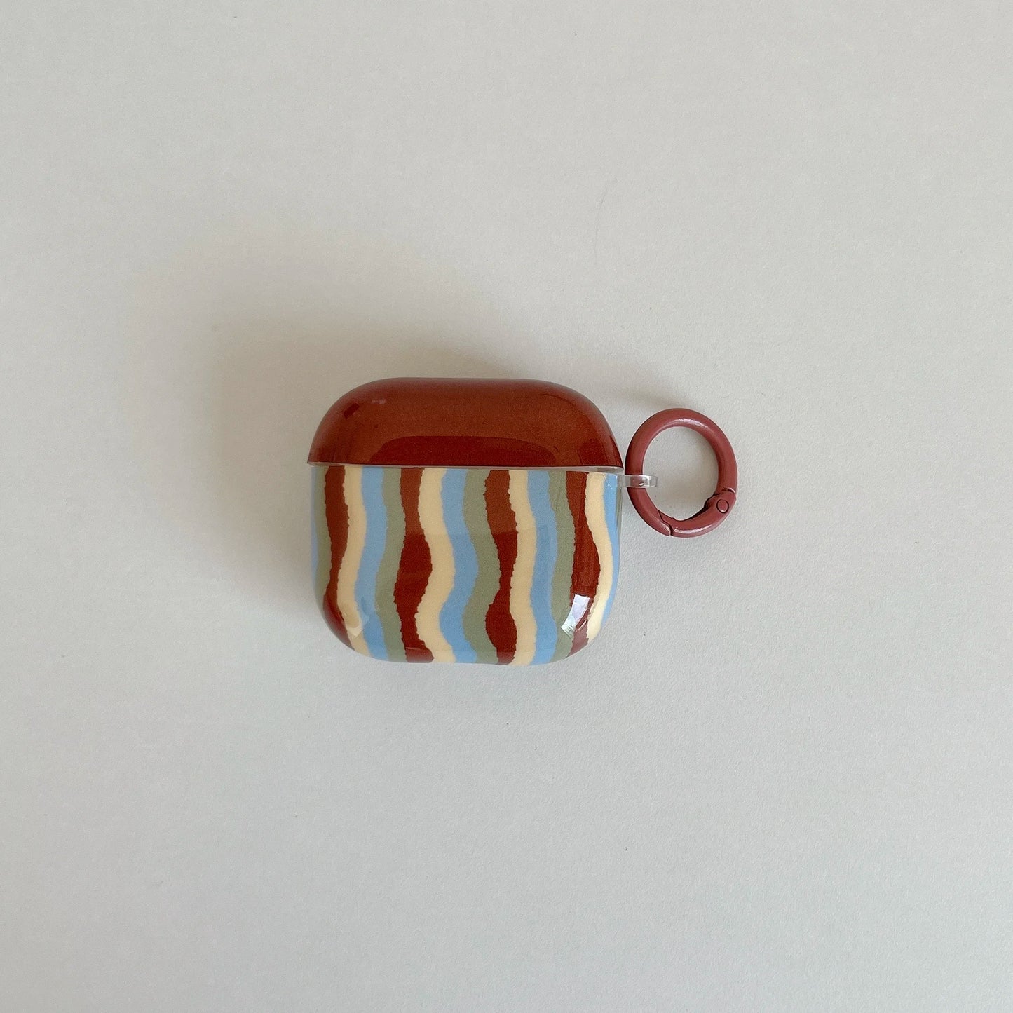 Wavy Stripe AirPods Case