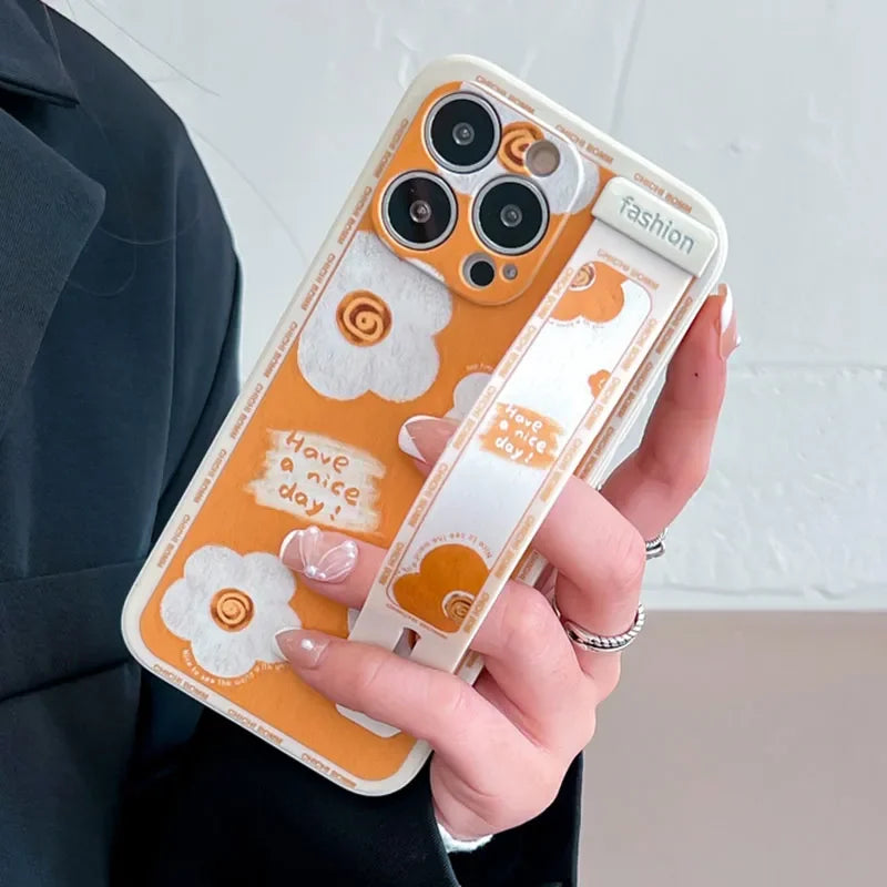 Summer Bloom Phone Holder Case For Samsung