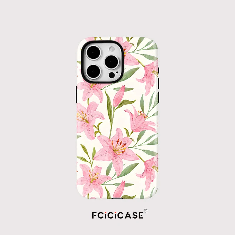 IPHONE Blush Floral Garden Case