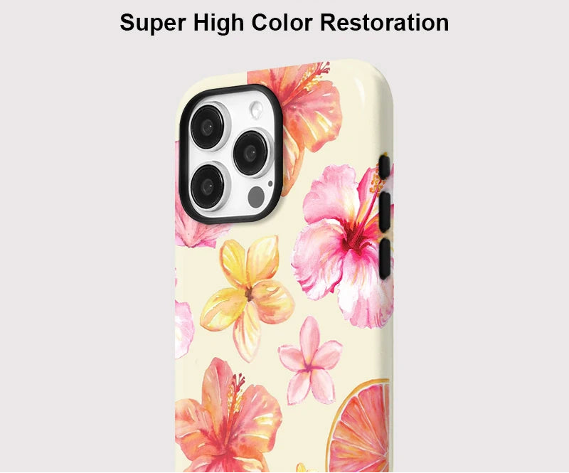 iPhone 17 Sunset Bloom Case - Magnetic Cover