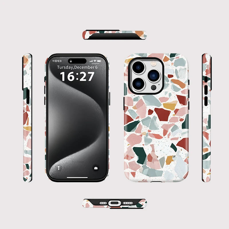 IPHONE Terrazzo Modern Case