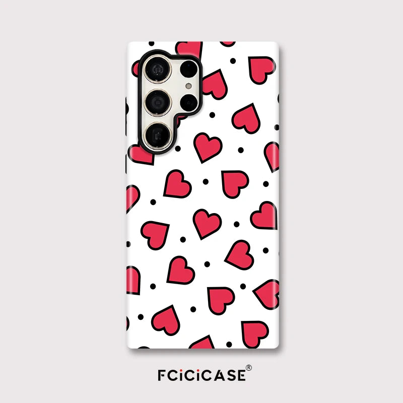 Samsung Galaxy Love Heart Statement Case