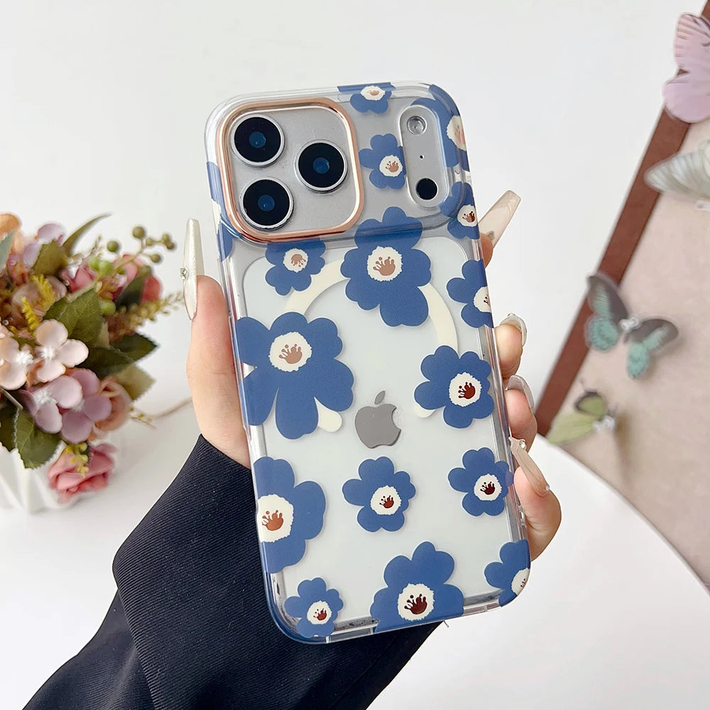 Orange Daisy Bloom Case