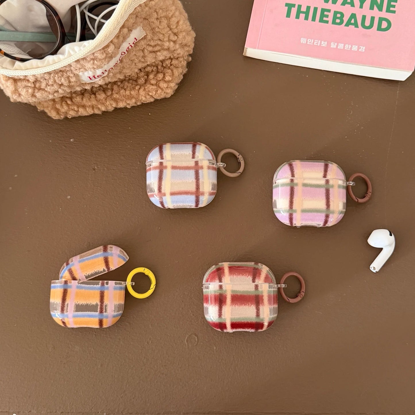 Classic Plaid AirPods Case