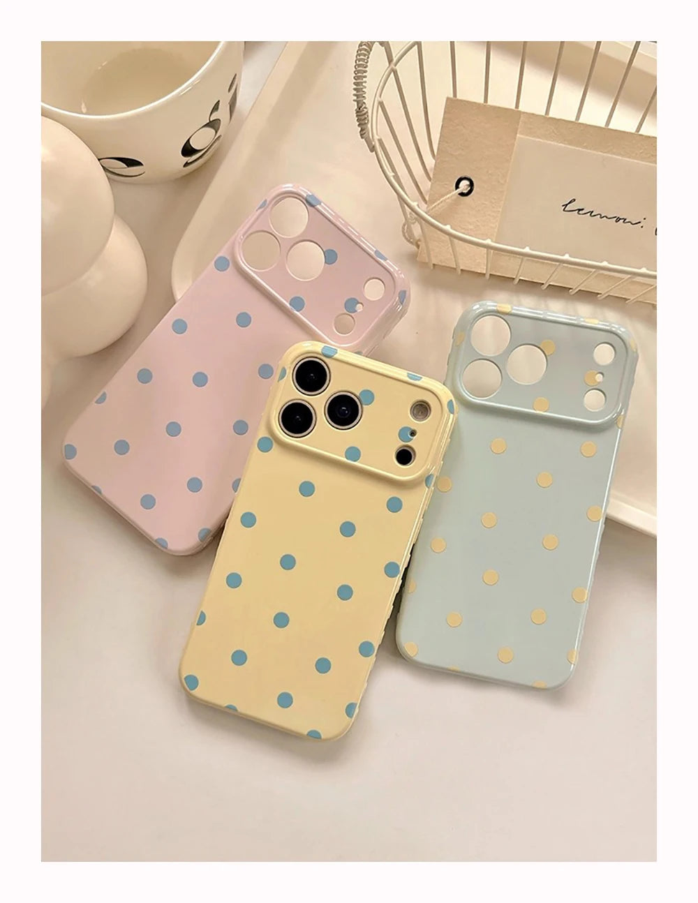 Pastel Dot Collection Case