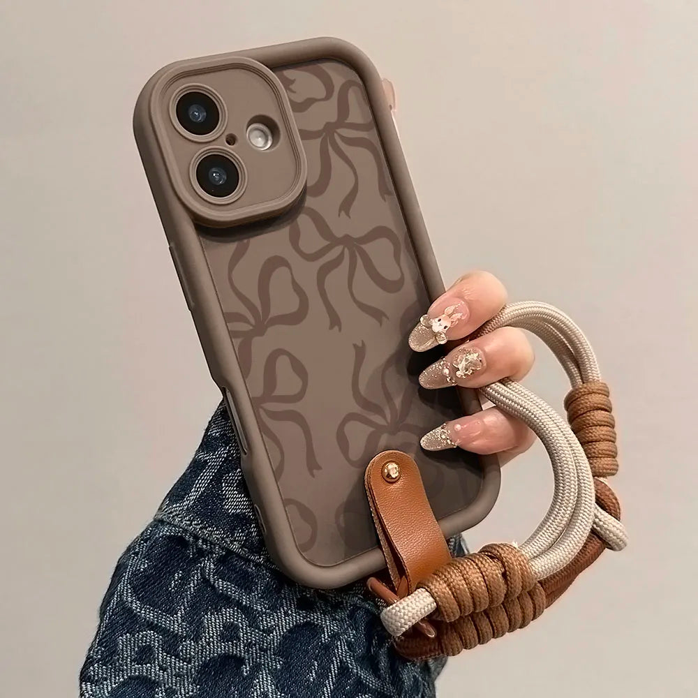 Feminine Chocolate Bow Case For Samsung