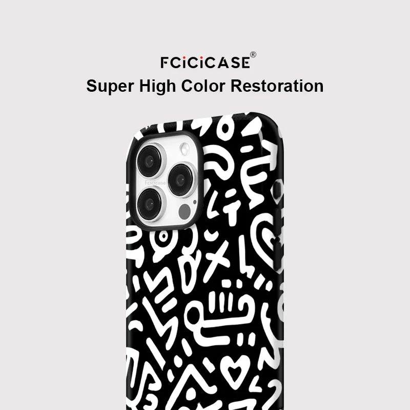 IPHONE Abstract Memphis Art Case