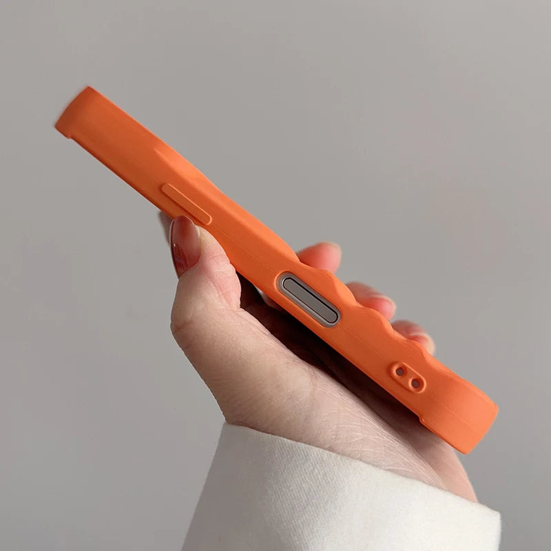 Soft Silicone Orange Case
