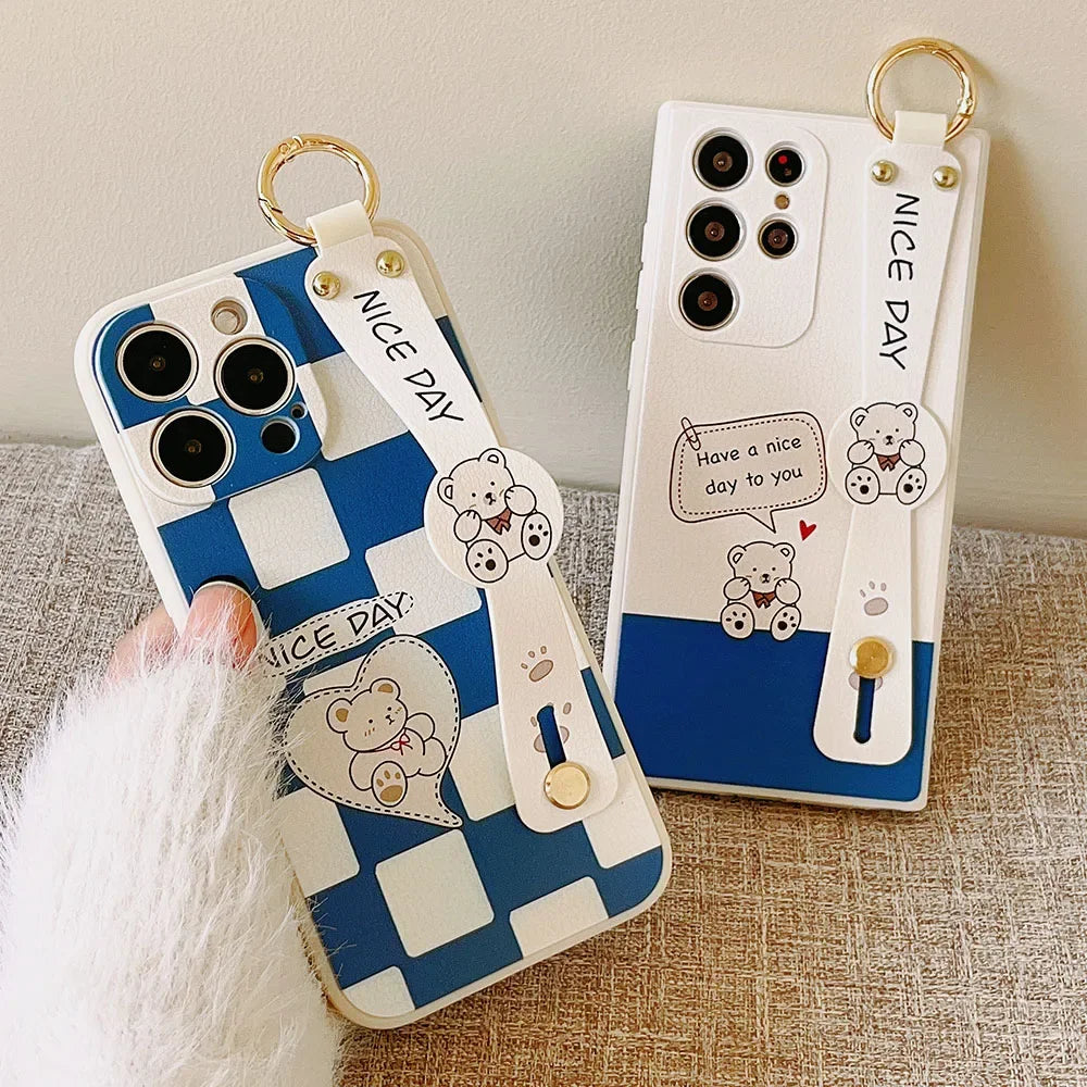 Cute Bear Cases For Samsung