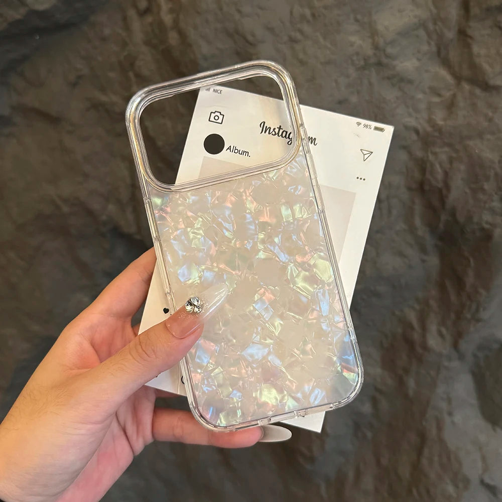 Iridescent Pearl Shell Case
