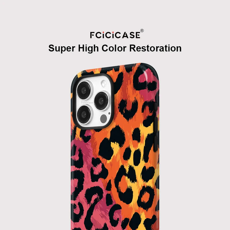 IPHONE Neon Leopard Energy Case